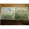 Image 2 : 4 ASSORTED CANADIAN NOTES SEE DESCRIPTION