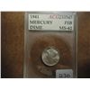 Image 1 : 1941 MERCURY DIME ACG MS62 FSB