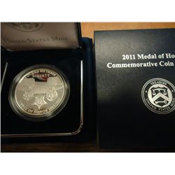 2011-P MEDAL OF HONOR PROOF SILVER DOLLAR