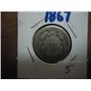 Image 1 : 1867 SHIELD NICKEL