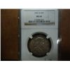 1957-D FRANKLIN HALF DOLLAR NGC MS64