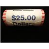 Image 1 : $25 ROLL OF 2011 ANDREW JOHNSON $'S (UNC)