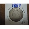Image 1 : 1857 SEATED LIBERTY QUARTER