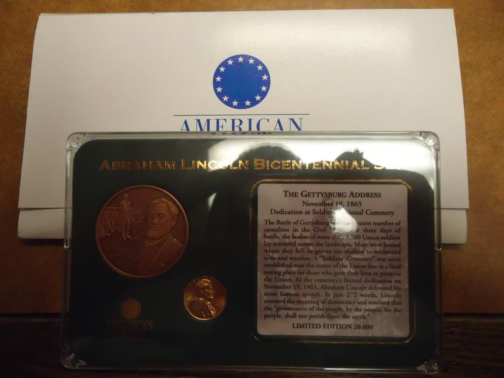 LINCOLN CENT BICENTENNIAL SET (AS SHOWN)