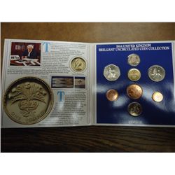 1984 UNITED KINGDOM BRILLIANT UNC COIN SET