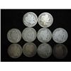 Image 1 : 10 ASSORTED BARBER DIMES