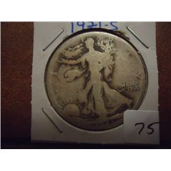 1921-S WALKING LIBERTY HALF DOLLAR