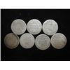 Image 2 : 7 ASSORTED 1880'S & 90'S SEATED LIBERTY DIMES