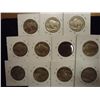 Image 2 : 11 ASSORTED BUFFALO NICKELS OLD DEALER STOCK