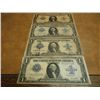 Image 1 : 4-1923 LARGE SIZE $1 SILVER CERTIFICATES