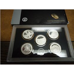 2012 AMERICA THE BEAUTIFUL QUARTERS SILVER PF SET