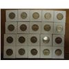 Image 2 : 20 ASSORTED JEFFERSON NICKELS OLD DEALER STOCK