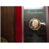 Image 1 : 1974-S IKE SILVER DOLLAR PROOF (BROWN PACK)