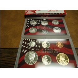 2005 US SILVER PROOF SET (WITH BOX)