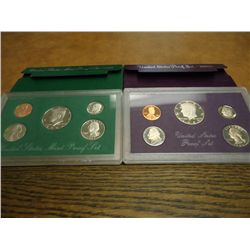 1985 & 94 US PROOF SETS (WITH BOXES)