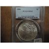 Image 1 : 1886 MORGAN SILVER DOLLAR PCGS MS62