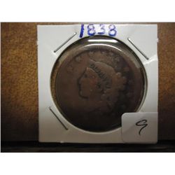 1838 US LARGE CENT