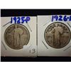 Image 1 : 1925 & 26-D STANDING LIBERTY QUARTERS