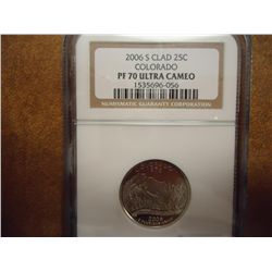 2006-S COLORADO QUARTER NGC PF70 ULTRA CAMEO