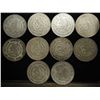 Image 2 : 10 MEXICIAN SILVER PESOS .5140 OZ. ASW TOTAL