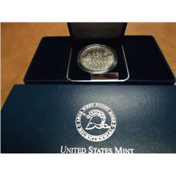 2002-W US MILITARY ACADEMY PF SILVER DOLLAR