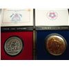 Image 2 : US MINT AMERICAS 1ST MEDALS 1974 BICENTENNIAL