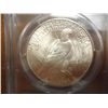 Image 2 : 1925 PEACE SILVER DOLLAR PCGS MS61