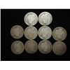 Image 1 : 10 ASSORTED BARBER DIMES