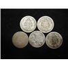 Image 2 : 5 ASSORTED 1870'S SEATED LIBERTY DIMES