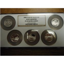 2006-S SILVER STATE QUARTERS PROOF SET NGC PF69