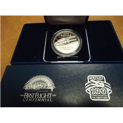 2003-P 1ST FLIGHT PROOF SILVER DOLLAR