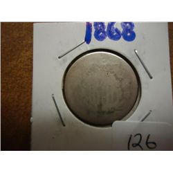 1868 SHIELD NICKEL