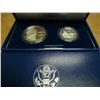 Image 1 : 1993-S US BILL OF RIGHTS 2 COIN SILVER PROOF SET