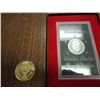 Image 1 : 1973-S IKE SILVER DOLLAR PROOF (BROWN PACK)