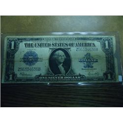 1923 LARGE SIZE $1 SILVER CERTIFICATE