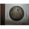 Image 1 : 1854-O SEATED LIBERTY HALF DOLLAR WITH GRAFFITI