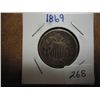 Image 1 : 1869 SHIELD NICKEL