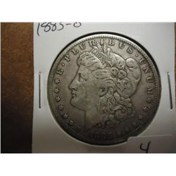 1885-O MORGAN SILVER DOLLAR