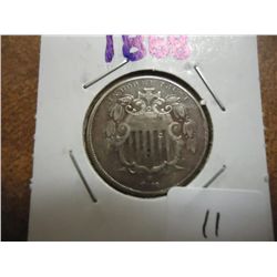 1868 SHIELD NICKEL