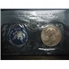 Image 1 : 1972-S IKE SILVER DOLLAR (UNC)  BLUE PACK
