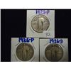 Image 1 : 1923,26-P & 26-D STANDING LIBERTY QUARTERS