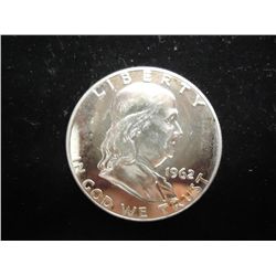 1962 FRANKLIN HALF DOLLAR PROOF
