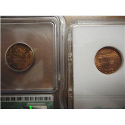 2 LINCOLN CENT SLABS SEE DESCRIPTION