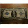 Image 1 : 1923 LARGE SIZE $1 SILVER CERTIFICATE BLUE SEAL