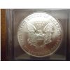 Image 2 : 2000 AMERICAN SILVER EAGLE ICG MS69