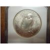 Image 2 : 1925 PEACE SILVER DOLLAR NGC MS62