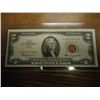 Image 1 : 1963 $2 US NOTE STAR NOTE RED SEAL