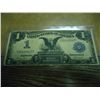 Image 1 : 1899 LARGE SIZE $1 SILVER CERTIFICATE BLACK EAGLE