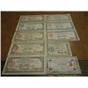 Image 1 : 10 PIECES OF WWII PHILIPINNES GUERRILLA MONEY