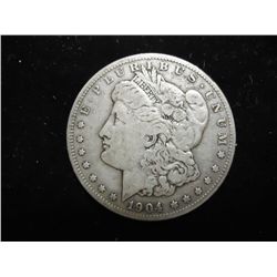 1904-S MORGAN SILVER DOLLAR (BETTER DATE)